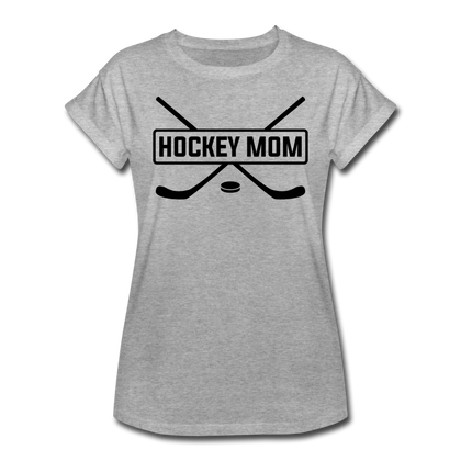 Hockey Mom Women's Relaxed Fit T-Shirt - heather gray