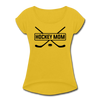 Hockey Mom Women's Roll Cuff T-Shirt