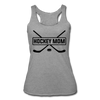 Hockey Mom Women’s Tri-Blend Racerback Tank