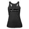 Influencer Women’s Tri-Blend Racerback Tank