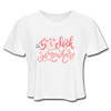 It's 5 o'clock Somewhere Women's Cropped T-Shirt