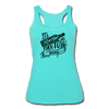 It's Mama's Turn to Wine Women’s Tri-Blend Racerback Tank