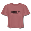 Killin' It Like Usual Women's Cropped T-Shirt