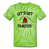 Let's Get Toasted Unisex Tie Dye T-Shirt