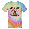 Let's Get Toasted Unisex Tie Dye T-Shirt