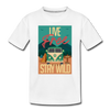 Live Free Stay Wild Kid’s Premium Organic T-Shirt