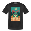 Live Free Stay Wild Kid’s Premium Organic T-Shirt