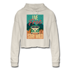 Live Free Stay Wild Women's Cropped Hoodie