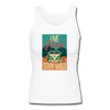 Live Free Stay Wild Women's Longer Length Fitted Tank