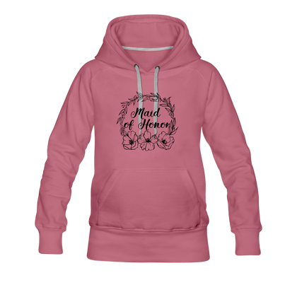 Maid of Honor Women’s Premium Hoodie - mauve