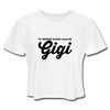 My Favorite Player Calls Me Gigi Women's Cropped T-Shirt