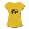 My Favorite Player Calls Me Gigi Women's Roll Cuff T-Shirt