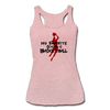 My Favorite Season is Basketball Women’s Tri-Blend Racerback Tank