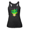 No Hugs Women’s Tri-Blend Racerback Tank