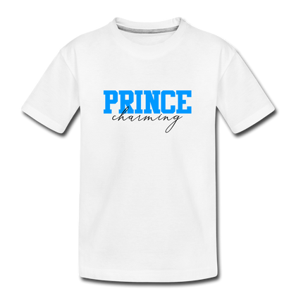 Prince Charming Kid’s Premium Organic T-Shirt - white