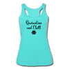 Quarantine and Chill Women’s Tri-Blend Racerback Tank