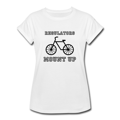 Regulators  Mount Up Women's Relaxed Fit T-Shirt - white