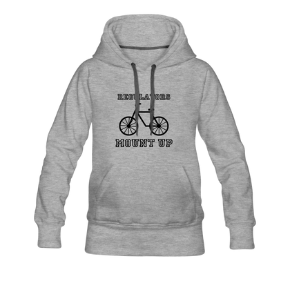 Regulators  Mount Up Women’s Premium Hoodie - heather gray