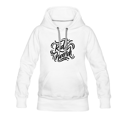 Ride Hard Women’s Premium Hoodie - white