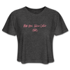 Ride now Wine later Women's Cropped T-Shirt