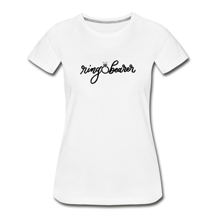 Ring Bearer Women’s Premium Organic T-Shirt - white