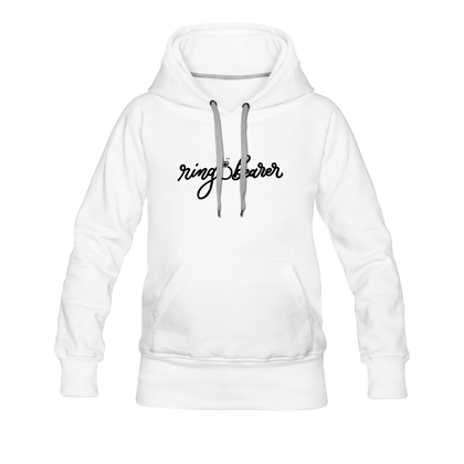 Ring Bearer Women’s Premium Hoodie - white