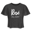 Rose All Day Women's Cropped T-Shirt