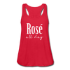 Rose All Day Women's Flowy Tank Top