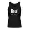 Rose All Day Women's Longer Length Fitted Tank