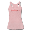 Social Distancing Leave Me Alone Women’s Tri-Blend Racerback Tank