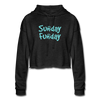 Sunday Funday Women's Cropped Hoodie