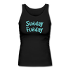 Sunday Funday Women's Longer Length Fitted Tank