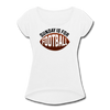 Sunday is for Football Women's Roll Cuff T-Shirt