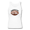 Sunday is for Football Women's Longer Length Fitted Tank