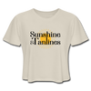 Sunshine & Tanlines Women's Cropped T-Shirt