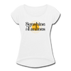 Sunshine & Tanlines Women's Roll Cuff T-Shirt