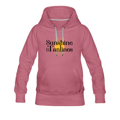 Sunshine & Tanlines Women’s Premium Hoodie - mauve