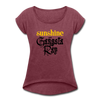 Sunshine and Gangsta Rap Women's Roll Cuff T-Shirt