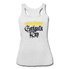 Sunshine and Gangsta Rap Women’s Tri-Blend Racerback Tank