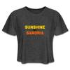 Sunshine and  Sangria Women's Cropped T-Shirt