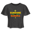 Sunshine and Sangria Women's Cropped T-Shirt