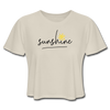 Sunshine Women's Cropped T-Shirt