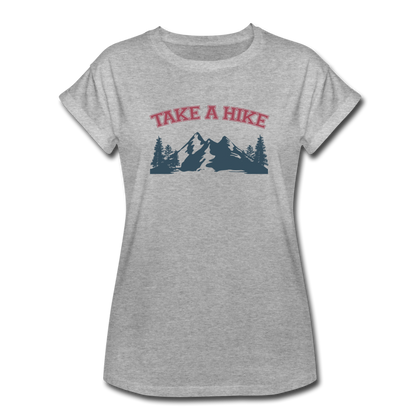 Take A Hike Women's Relaxed Fit T-Shirt - heather gray