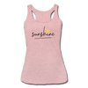 Sunshine Women’s Tri-Blend Racerback Tank