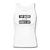 Tap Backs and Gangsta Rap Women's Longer Length Fitted Tank