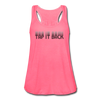 Tap It Back Women's Flowy Tank Top