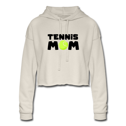 Tennis Mom Women's Cropped Hoodie - dust