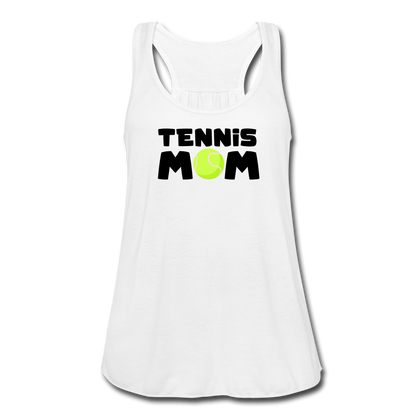 Tennis Mom Women's Flowy Tank Top - white