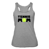 Tennis Mom Women’s Tri-Blend Racerback Tank