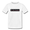 Tik Tok Famous Toddler Premium Organic T-Shirt